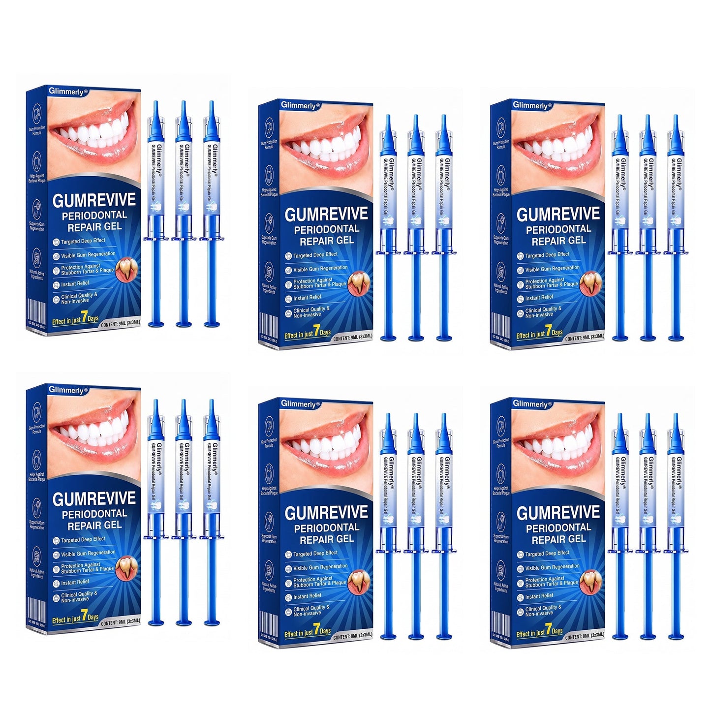 🇬🇧 Glimmerly® 🦷GumRevive periodontal repair gel💎