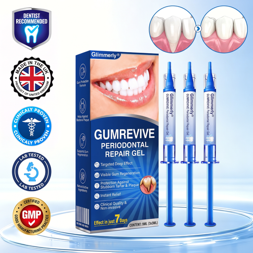 🇬🇧 Glimmerly® 🦷GumRevive periodontal repair gel💎
