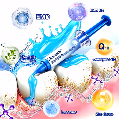 🇬🇧 Glimmerly® 🦷GumRevive periodontal repair gel💎