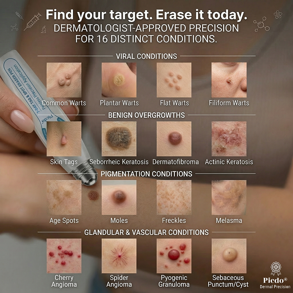 𝐎𝐟𝐟𝐢𝐜𝐢𝐚𝐥 𝐁𝐫𝐚𝐧𝐝 𝐒𝐭𝐨𝐫𝐞 |💡 𝐏i𝐜𝐝o® 7-𝐷𝑎𝑦 𝗧𝐚𝐠 & 𝗦𝗽𝐨𝐭 𝐄𝐫𝒂𝒔𝒆𝒓(Zero Pain, Zero 𝐒𝐜𝐚𝒓𝒔 Rollerball)